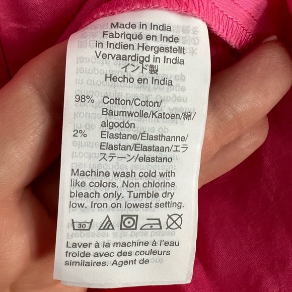 NWT J. Crew Upper Wrap Dress Hot Pink sleeveless MIDI too maxi length Size 2 - Picture 5 of 6